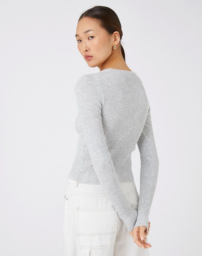 Knitwear Cardigan Slim Fit with Snap Fastener — изображение 4