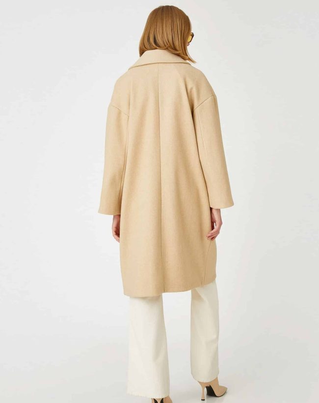 Midi Length Cachet Coat Double Breasted Buttoned — изображение 4